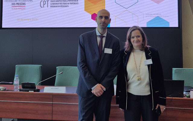 The role of advocacy in preventing torture in places of detention was discussed in Strasbourg