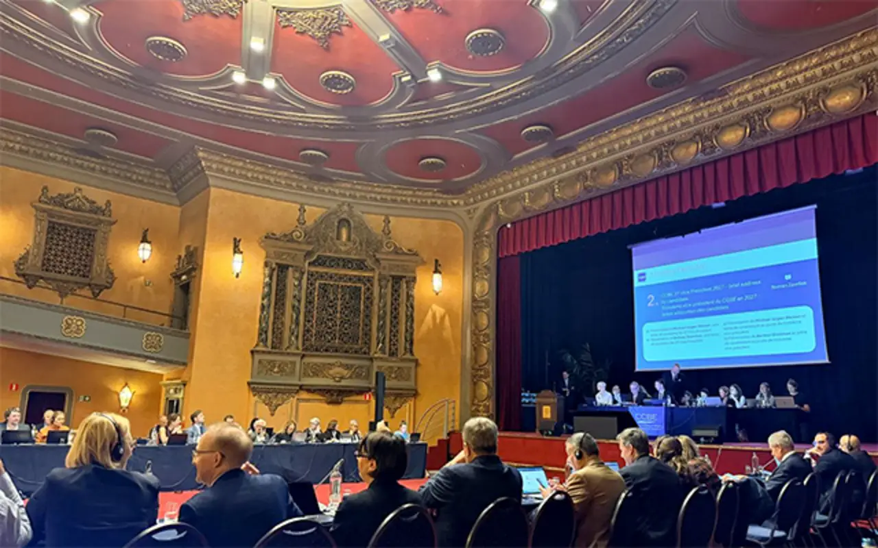 The CCBE is discussing European justice and issues related to the protection of advocates