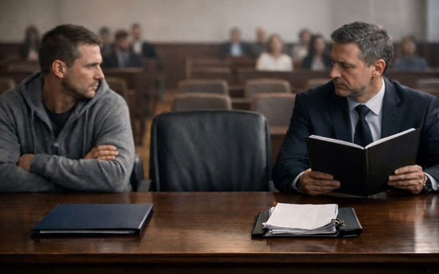 Can a defense advocate remain in the case after losing trust?