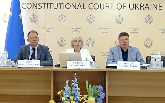 The Constitutional Court examined the special status of the advocacy institution