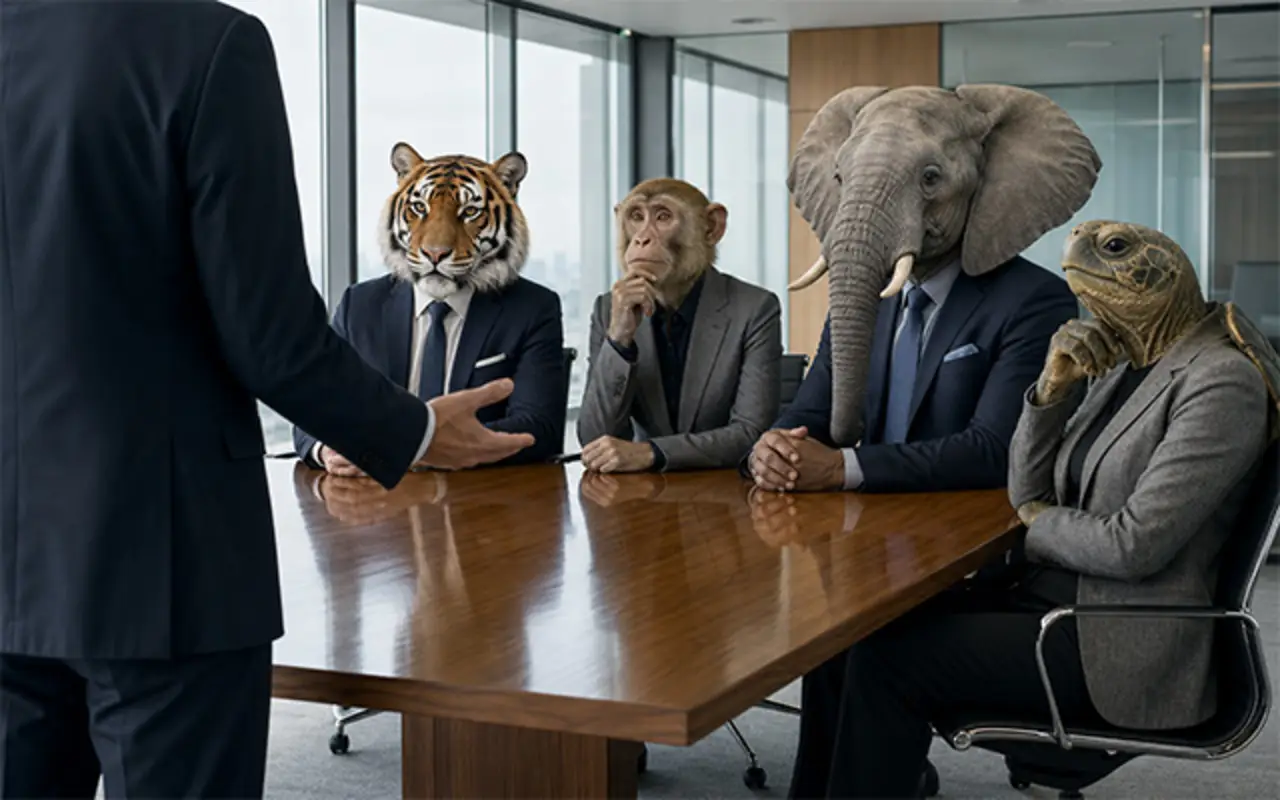 How DISC helps manage «tigers», «monkeys», «elephants» and «turtles»