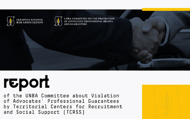 The UNBA presented a report on violations of advocates' rights in the TCC