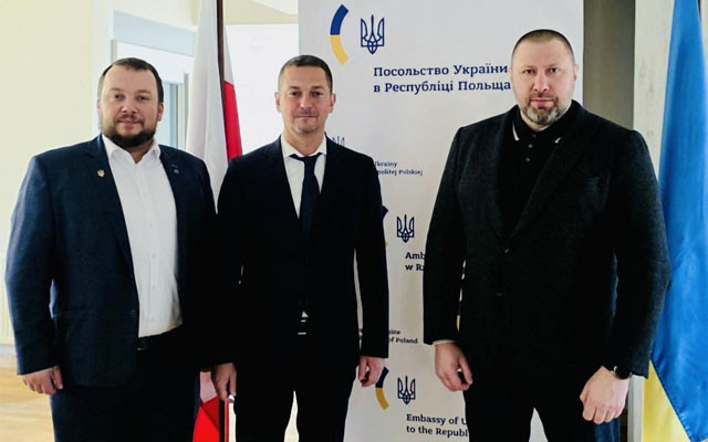 The UNBA and the Embassy discussed ways to support Ukrainians in Poland